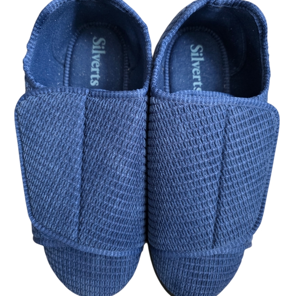 Slippers with hard bottom Soles, Diabetic Slippers, Adjustable, Adapatable